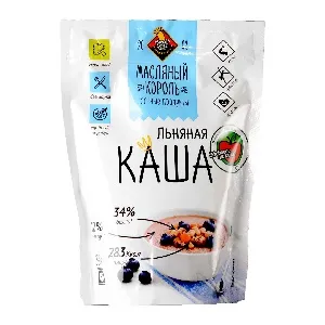 Каша МАСЛЯНЫЙ КОРОЛЬ льняная /дой-пак/ 300г*20