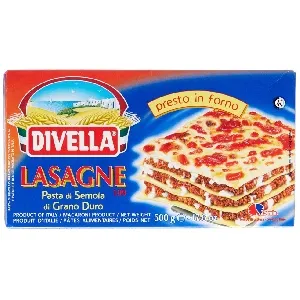 Макаронные изделия DIVELLA Spesialiti di semola №109 LASAGNE 500г*12