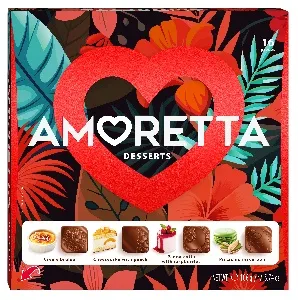 Конфеты MIESZKO AMORETTA DESSERTS LATINO ассорти с начинками /картон/ 106г*10