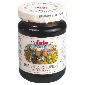 Мед DARBO Высокогорный /стекло/ 500г*6 Мед DARBO Высокогорный /стекло/ 500г*6