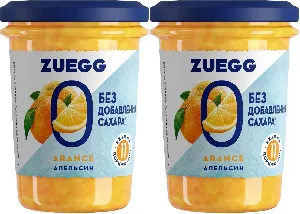 Набор Конфитюр ZUEGG Zero Апельсин БЕЗ САХАРА 220г*2штуки