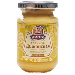 Горчица КИНТО Дижонская /стекло/ 170мл*12 Горчица КИНТО Дижонская /стекло/ 170мл*12