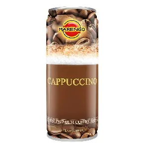 Напиток MARENGO CAPPUCCINO Безалкогольный негазированный кофейно-молочный /жесть/ 240мл*20