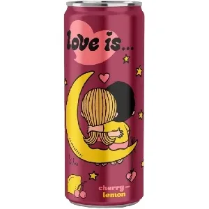 Напиток LOVE IS газированный Вишня-Лимон /жесть/ 330мл*12