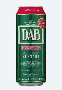 Пиво DAB 5,0% светлое /жесть/ 0,5л*24