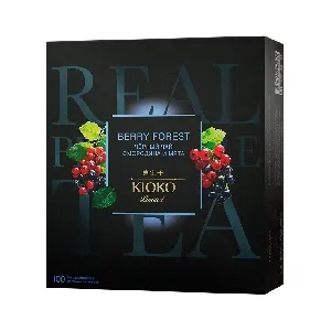 Чай KIOKO Limited BERRY FOREST черный с ягодами (100пак.*1,5г) 150г*6