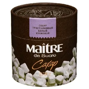 Сахар MAITRE DE SUCRE тростниковый белый нерафинированный /картон/ 270г*6 Сахар MAITRE DE SUCRE тростниковый белый нерафинированный /картон/ 270г*6