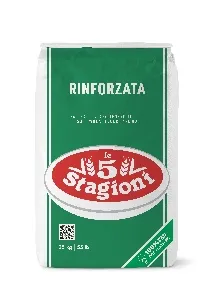 Мука Le 5 Stagioni из мягких сортов пшеницы типа 00 "Усиленная" (зелёный лейбл) 25кг*1 