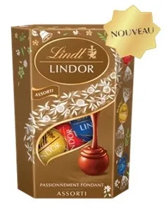 Конфеты LINDT LINDOR Assorted Cone ассорти /картон/ 87г*10