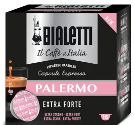 Кофе BIALETTI Palermo капсулы для к/маш Bialetti 16 капсул /картон/ 85г*8