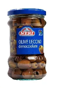 Оливки NERI Леччино без косточки /стекло/ 290/140г*12