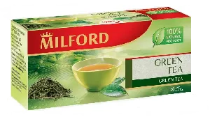 *Чай MILFORD Зеленый байховый (20 пакетиков) 30г*12