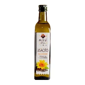 Масло МАСЛЯНЫЙ КОРОЛЬ Подсолнечное нерафинированное сыродавленное /стекло/ 0,5л*10
