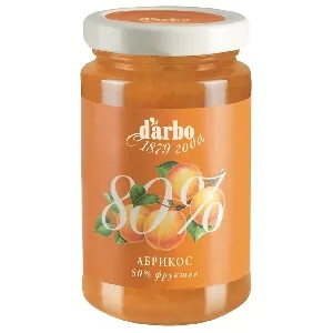 Конфитюр DARBO Абрикос 80 % фруктов /стекло/ 250г*6