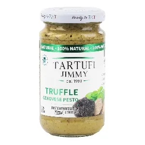 Соус TARTUFI JIMMY на осн. раст. масел Песто по-Генуэзски с трюфелем "Truffle Chef" /стекло/ 180г*6