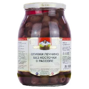 Оливки BELLA CONTADINA "Леччино" без косточки в рассоле /стекло/ 900г*6 Оливки BELLA CONTADINA "Леччино" без косточки в рассоле /стекло/ 900г*6