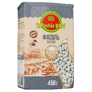 Фасоль TaMashAe MIADI белая /пакет/ 450г*12