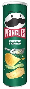 Чипсы PRINGLES Сыр-лук 165г*19 Чипсы PRINGLES Сыр-лук 165г*19