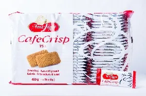 Печенье ANNA FAGGIO хрустящее карамелизированное печенье "Café Crisp" (75шт. в индивид. упаковке) 450г*4