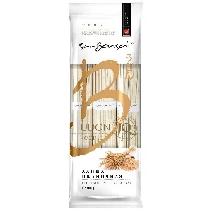 Лапша SANBONSAI пшеничная UDON /пакет/ 300г*20 Лапша SANBONSAI пшеничная UDON /пакет/ 300г*20