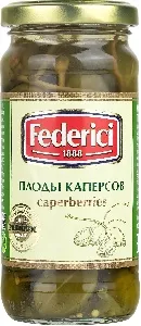Плоды каперсов FEDERICI /стекло/ 230г*12 Плоды каперсов FEDERICI /стекло/ 230г*12