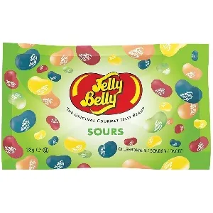 Драже JELLY BELLY SOURS жевательное кислые фрукты /пакет/ 28г*30