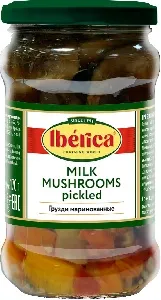 Грузди IBERICA маринованные /стекло/ 314мл*12