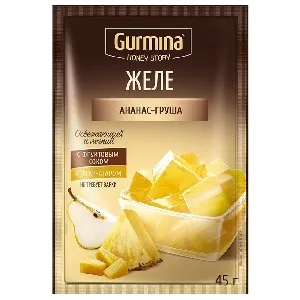 Желе GURMINA HONEY STORY ананас-груша 45г*20