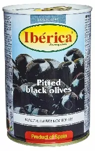 Маслины IBERIKA без косточки /жесть/ 420г*12