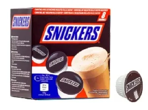Горячий шоколад Snickers в капсулах (совместимо с Dolce Gusto, 8 капсул) 120г*5