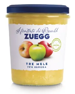 Конфитюр ZUEGG экстра Три Яблока /стекло/ 320г*12