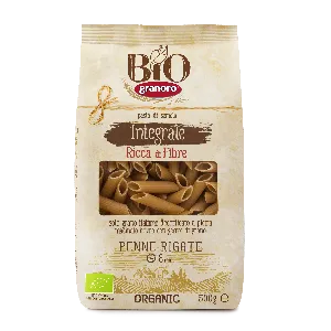 Макароны GRANORO Biologica Integrale №103 "Пенне Ригате" из твердых сортов пшеницы 500г*20 Макароны GRANORO Biologica Integrale №103 "Пенне Ригате" из твердых сортов пшеницы 500г*20