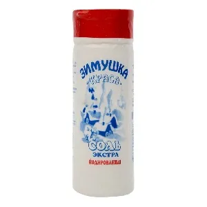 Соль ЗИМУШКА КРАСА йодированная /туба/ 180г*21 Соль ЗИМУШКА КРАСА йодированная /туба/ 180г*21