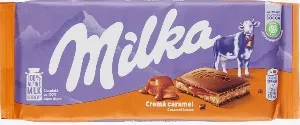 Шоколад Milka Toffee Cream молочный с карамельной начинкой 100г*23