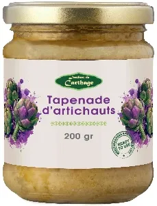 Мезе JARDINS DE CARTHAGE из артишоков с лимоном /стекло/ 200г*12