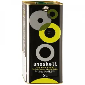 ***Масло ANOSKELI оливковое E.V. /жесть/ 5000мл*4