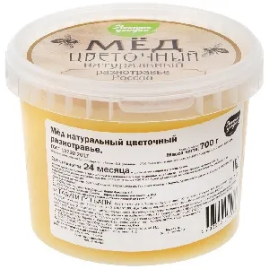 Мед ЛЕСНЫЕ УГОДЬЯ разнотравье /пэт/ 700г*6