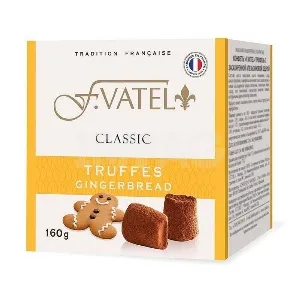 Трюфель F.VATEL с кусочками имбирного пряника /картон/ 160г*12