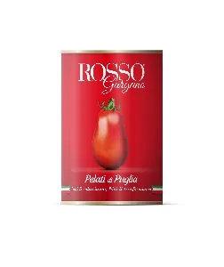 Томаты ROSSO GARGANO Pelati очищенные целые в собственном соку /жесть/ 400г*24 Томаты ROSSO GARGANO Pelati очищенные целые в собственном соку /жесть/ 400г*24