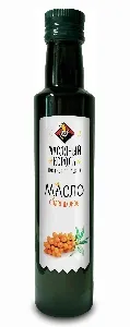 Масло МАСЛЯНЫЙ КОРОЛЬ Облепиховое, нерафинированное смесь /стекло/ 0,25л*12