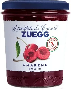 Конфитюр ZUEGG экстра Вишня /стекло/ 320г*12 Конфитюр ZUEGG экстра Вишня /стекло/ 320г*12