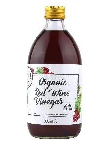 Уксус ECOCE красный винный ORGANIC натуральный /стекло/ 500мл*6 Уксус ECOCE красный винный ORGANIC натуральный /стекло/ 500мл*6