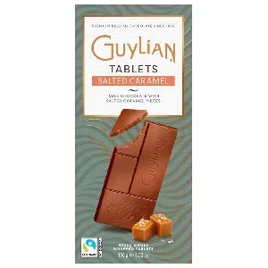 Шоколад GUYLIAN SALTED CARAMEL молочный с соленой карамелью 100г*24 Шоколад GUYLIAN SALTED CARAMEL молочный с соленой карамелью 100г*24
