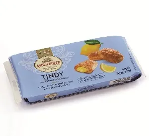 Печенье ASOLO DOLCE слоеное "Тинди" штрудель с лимонным кремом 110г*16