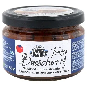Брускетта DELPHI из сушеных томатов /стекло/ 230г*12