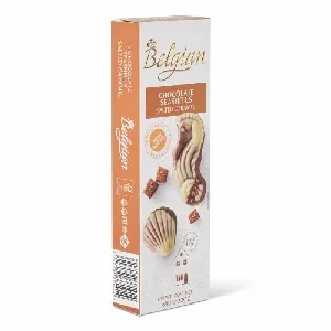 Конфеты BELGIAN Дары моря с солёной карамелью /картон/ 65г*10 Конфеты BELGIAN Дары моря с солёной карамелью /картон/ 65г*10