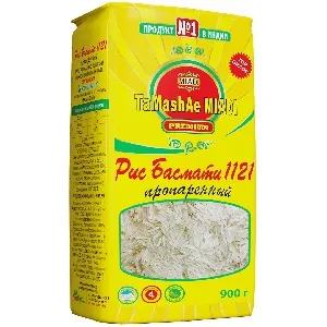 Рис TaMashAe MIADI PREMIUM Басмати пропаренный /пакет/ 900г*9