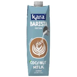 Молоко KARA Barista кокосовое 11% /тетра-пак/ 1л*6