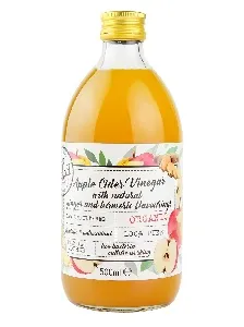 Уксус ECOCE яблочный ORGANIC с имбирем и куркумой нефильтрованный /стекло/ 500мл*6 Уксус ECOCE яблочный ORGANIC с имбирем и куркумой нефильтрованный /стекло/ 500мл*6