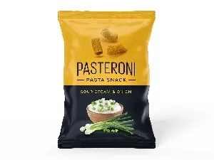 Снеки PASTERONI со вкусом сметаны и лука /пакет/ 55г*15